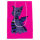 Blue Diamond Dragon Mittlere Geschenktüte (Rückseite)