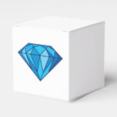 Blue Diamond Favor Box Geschenkschachtel (Vorderseite)