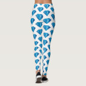Blue Diamond Leggings (Rückseite)
