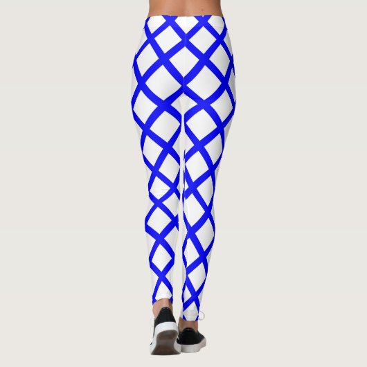 Blue Diamond Leggings (Rückseite)