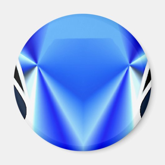 Blue Diamond Magnet (Vorne)