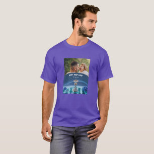 Blue Diamond Metallic King Schach Vatertag  T-Shirt
