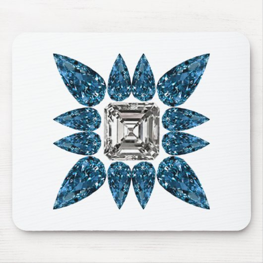 Blue Diamond Mousepad (Vorne)