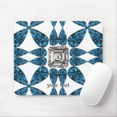 Blue Diamond Mousepad (Mit Mouse)