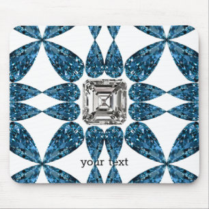 Blue Diamond Mousepad