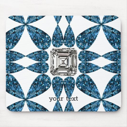 Blue Diamond Mousepad (Vorne)