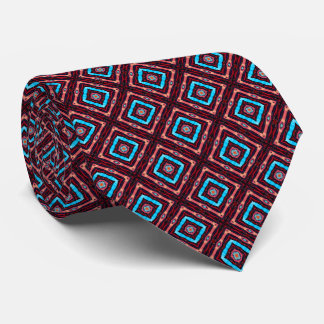 Blue Diamond Neck Tie Krawatte