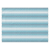 Blue Diamond Ombre Tischdecke (Vorderseite (Horizontal))