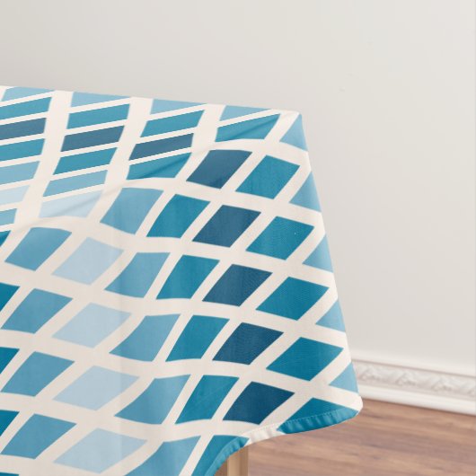 Blue Diamond Ombre Tischdecke (Beispiel)