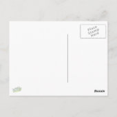 Blue Diamond Orbit Postkarte (Rückseite)