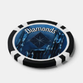 Blue Diamond Poker Chip (Einzeln)