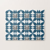Blue Diamond Puzzle (Horizontal)
