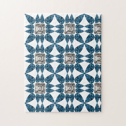 Blue Diamond Puzzle (Vertikal)