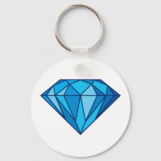 Blue Diamond Schlüsselanhänger (Vorderseite)