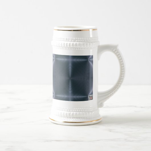 Blue Diamonds Bierglas (Rechts)