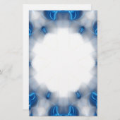 Blue Diamonds Briefpapier (Vorne/Hinten)