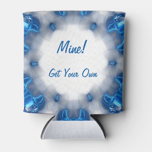 Blue Diamonds Dosenkühler (Vorderseite)