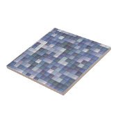Blue Diamonds Fliese (Seite)