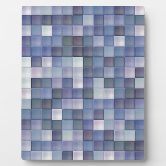 Blue Diamonds Fotoplatte (Vorderseite)