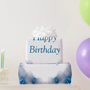 Blue Diamonds Geschenkpapier