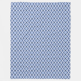 Blue Diamonds Harmony Muster Warm Schnelle Fleece