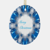 Blue Diamonds Keramik Ornament (Rechts)