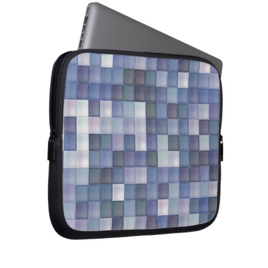 Blue Diamonds Laptopschutzhülle (Vorne Rechts)