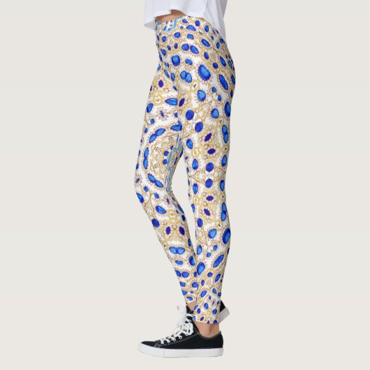 Blue Diamonds Leggings (Links)