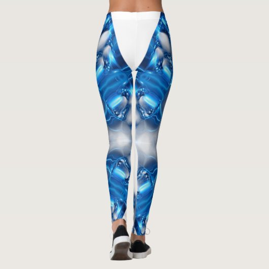 Blue Diamonds Leggings (Rückseite)