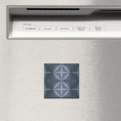 Blue Diamonds Magnet (In Situ (Geschirrspüler))