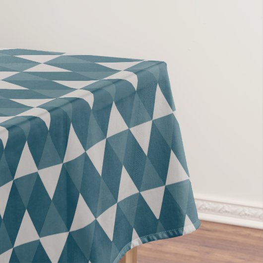 Blue diamonds pattern tischdecke (Beispiel)
