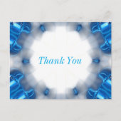 Blue Diamonds Postkarte (Vorderseite)