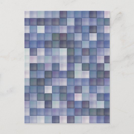 Blue Diamonds Postkarte (Vorderseite)