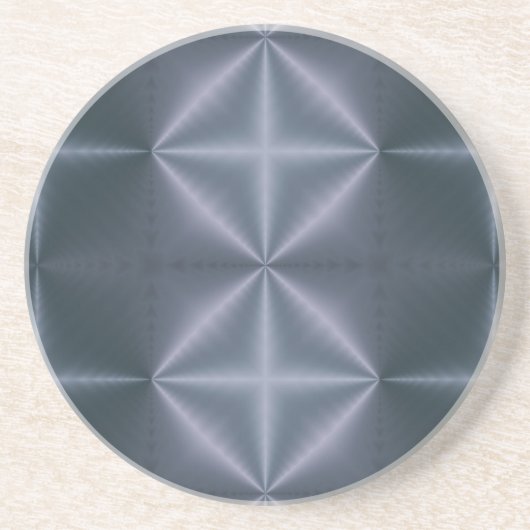 Blue Diamonds Sandstein Untersetzer (Vorne)
