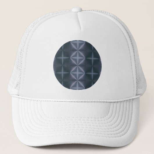 Blue Diamonds Truckerkappe (Vorderseite)