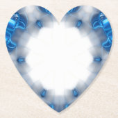 Blue Diamonds Untersetzer (Vorderseite)