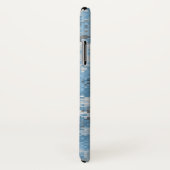 Blue Digi Camouflage Case-Mate iPhone Hülle (Hinten/Rechts)