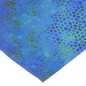 Blue Dinosaurier Ausblenden Tischläufer (Ecke)