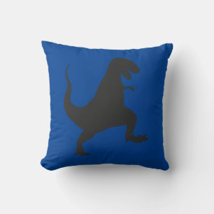 Blue Dinosaurier Kissen