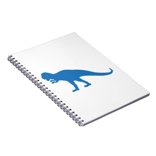 Blue Dinosaurier Notizblock (Rechte Seite)