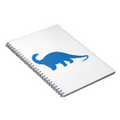 Blue Dinosaurier Notizblock (Rechte Seite)