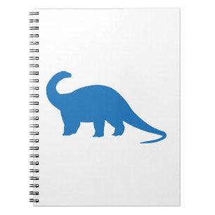 Blue Dinosaurier Notizblock