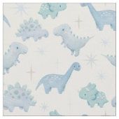 Blue Dinosaurier Pattern Boys Stoff (Nahaufnahme)