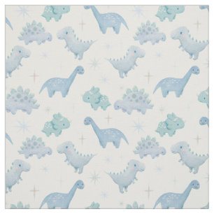 Blue Dinosaurier Pattern Boys Stoff