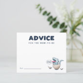 Blue Dinosaurier Ratschläge für die MOMY-Karte (Stehend Vorderseite)