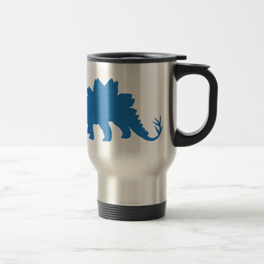 Blue Dinosaurier Reisebecher (Rechts)