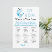 Blue Dinosaurier Was ist in Ihrem Geldbörsenspiel? (Stehend Vorderseite)