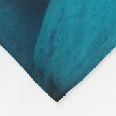 Blue Discus Fish Aquarium Panzer Art Fleecedecke (Ecke)