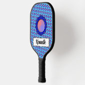 Blue Disk Ribbon von Kenneth Yoncich Pickleball Schläger (Links)