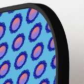 Blue Disk Ribbon von Kenneth Yoncich Pickleball Schläger (Linke Seite)